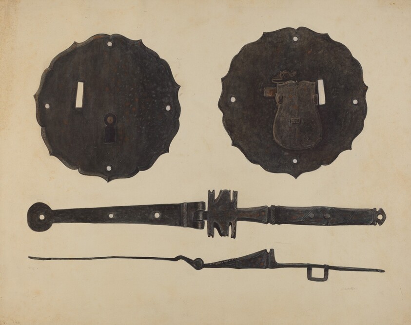 Chest Lock with Hasp