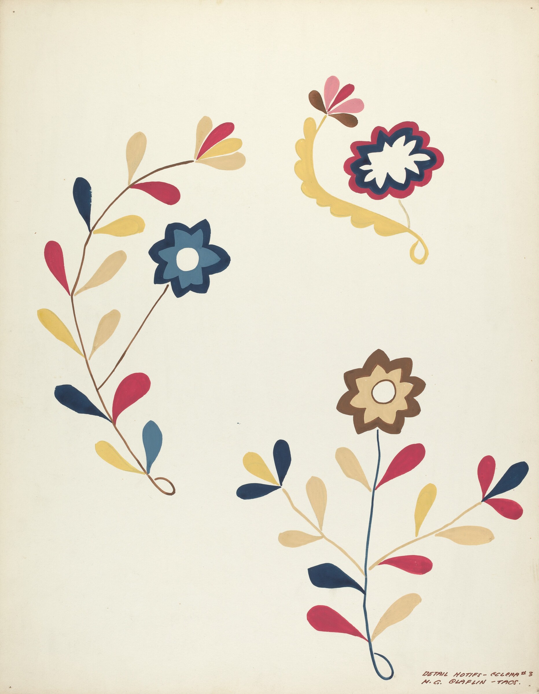 Design from Proposed Portfolio, Majel G. Claflin, 1935/1942