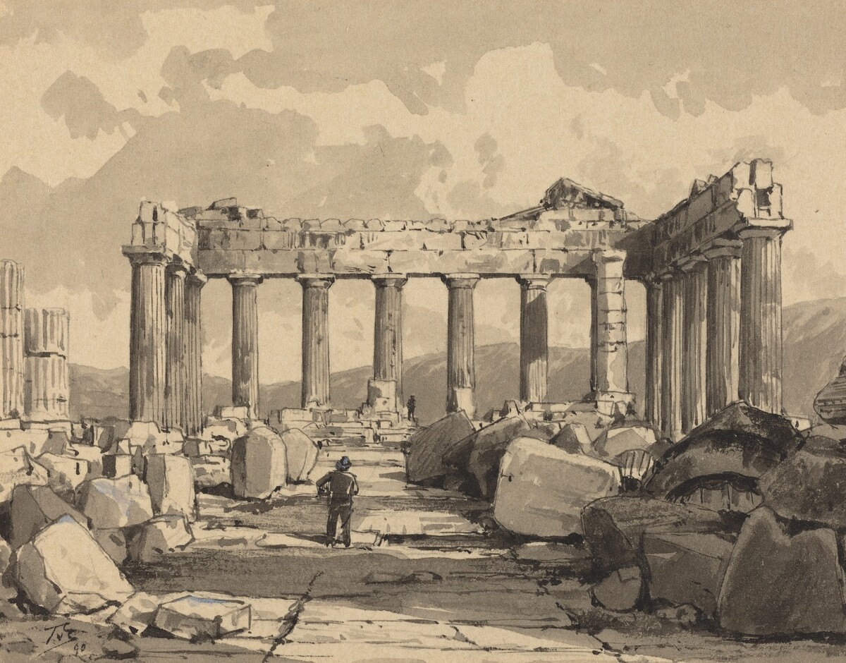 Parthenon, Inside