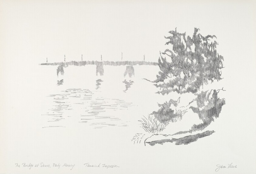 The Bridge at Sevres, Early Morning