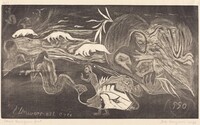 L'Univers est crée (The Creation of the Universe), Paul Gauguin, 1894, printed 1921