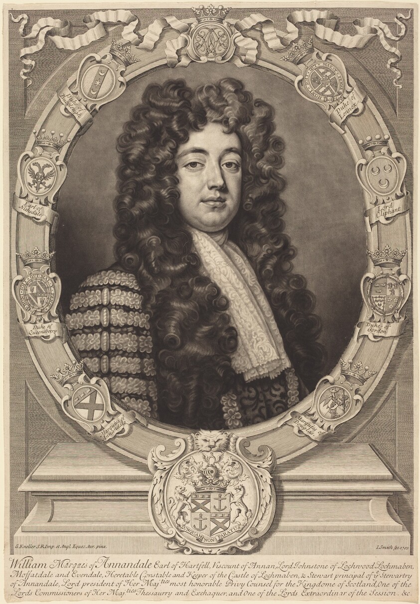 William Johnston, Marquess of Annandale