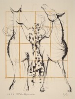Two Horses, Tadashi Nakayama, 1958