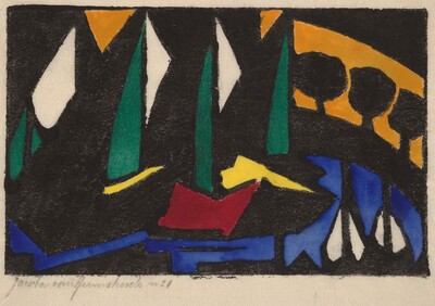 Boat and Trees