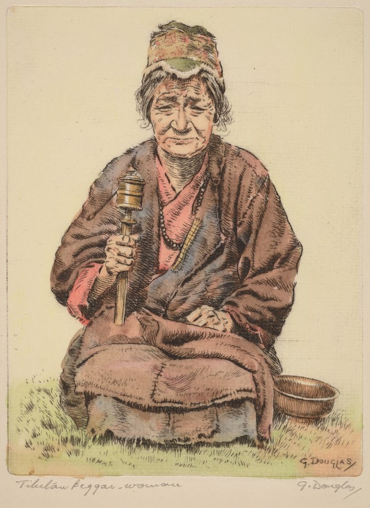 Tibetan Beggar-Woman