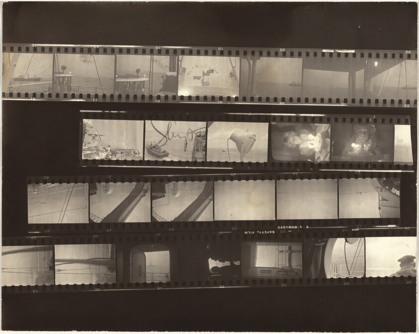 On ship--New York to Paris no number