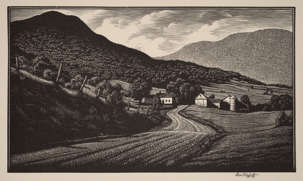 Down Montgomery Way, Vermont