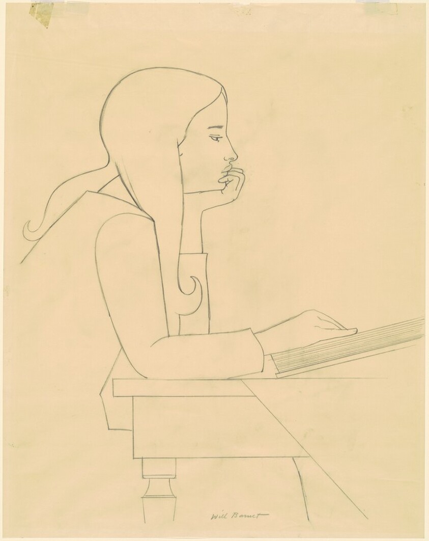 Study for "Ona Willa Barnet"