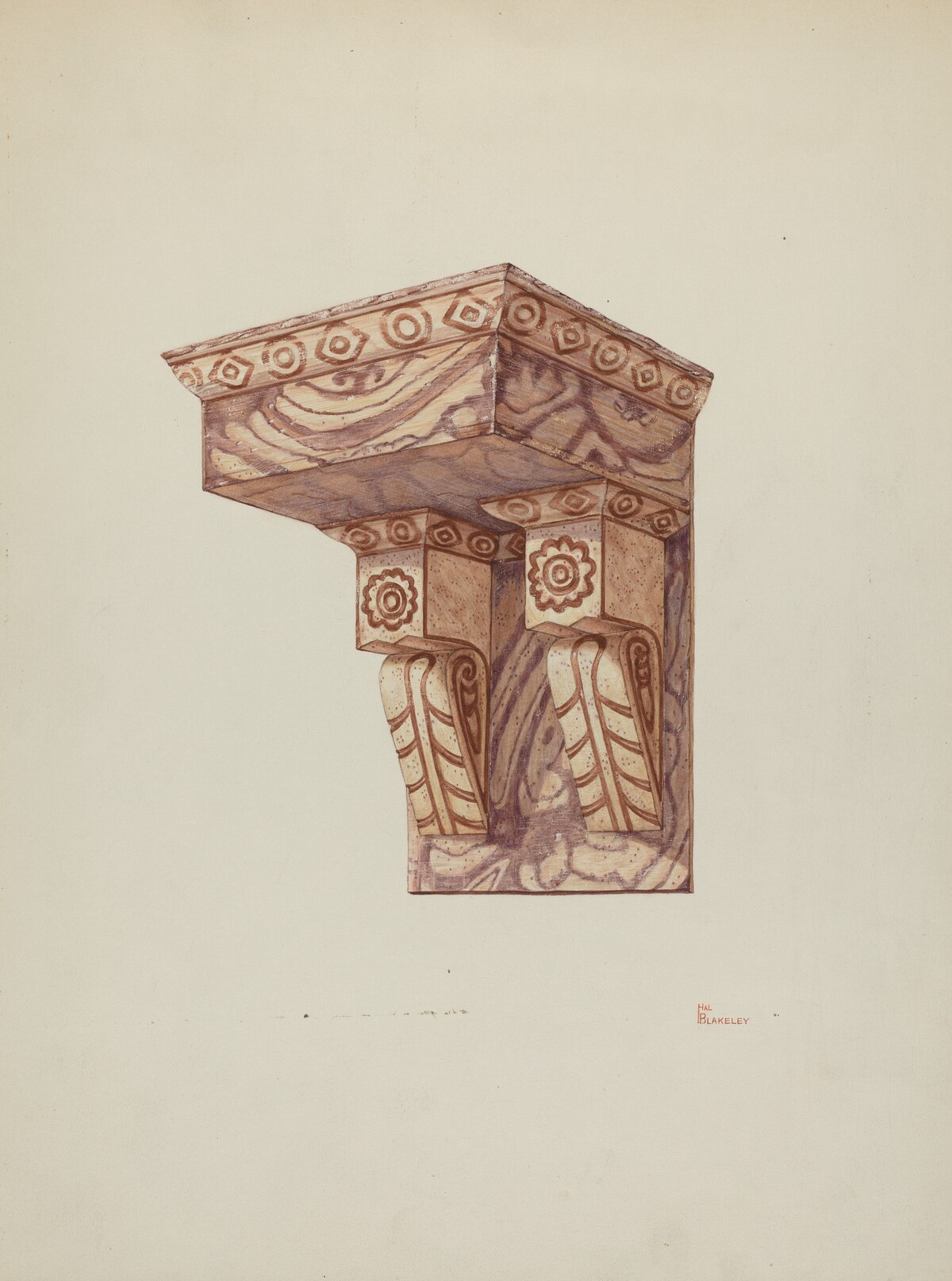 Bracket, for Wall (Ecclesiastical)
