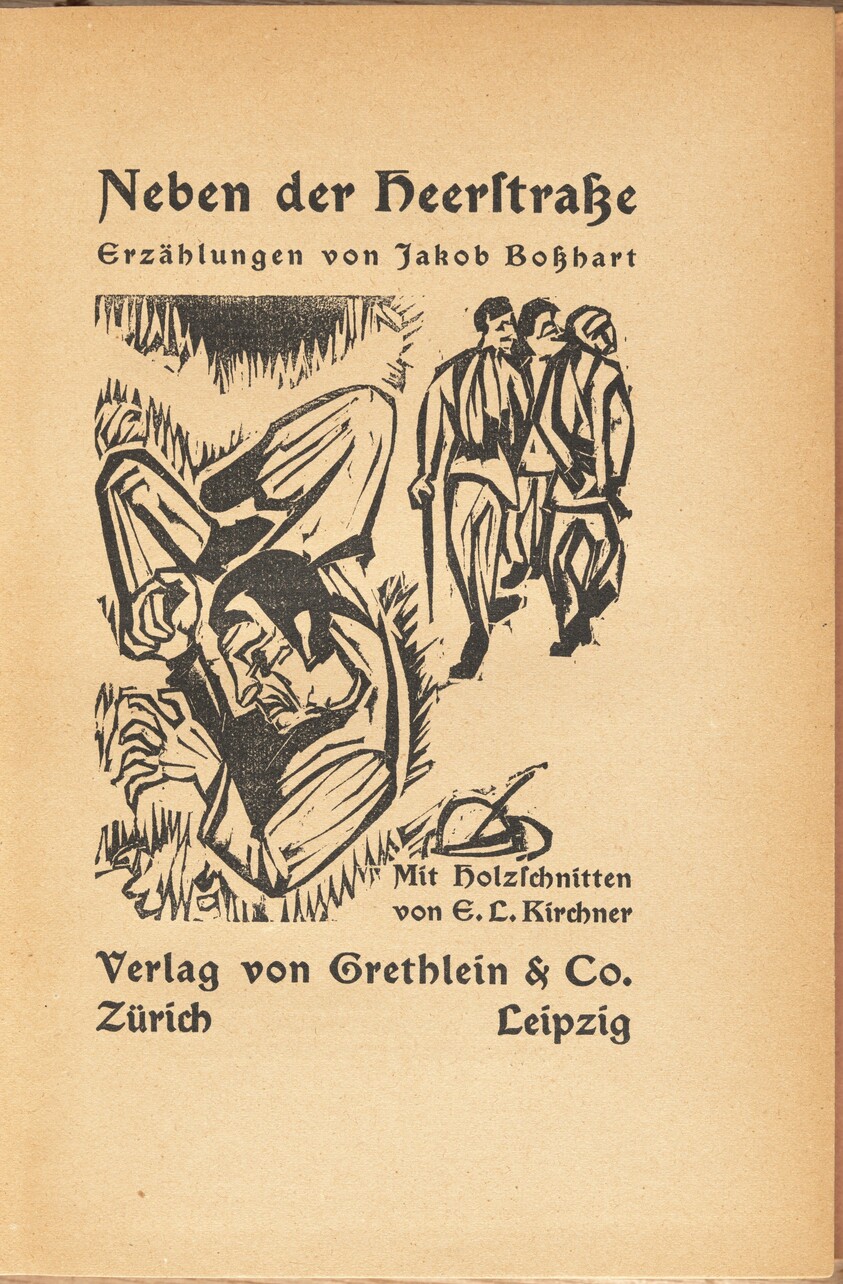 Jakob Bosshart: Neben der Heerstrasse (Jakob Bosshart: Near Main Street)