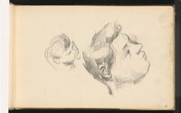 Two Heads, Paul Cezanne, 1888