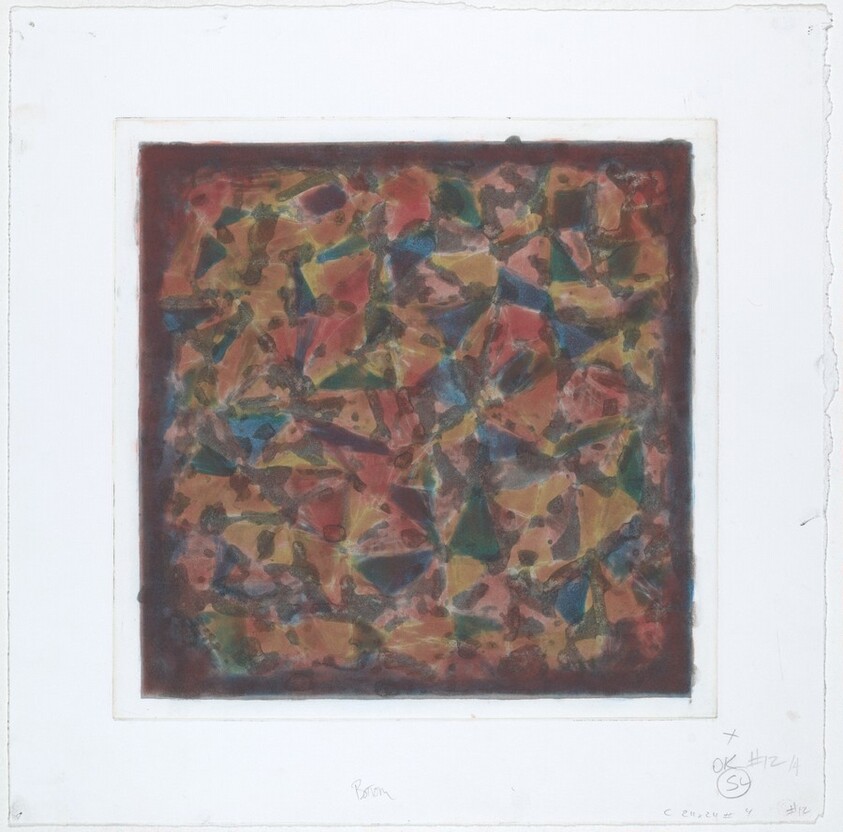 Color and Black #4 (24 x 24)