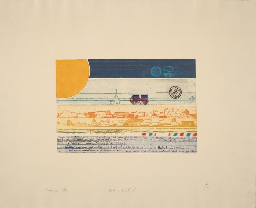 Brief mit Montelimar