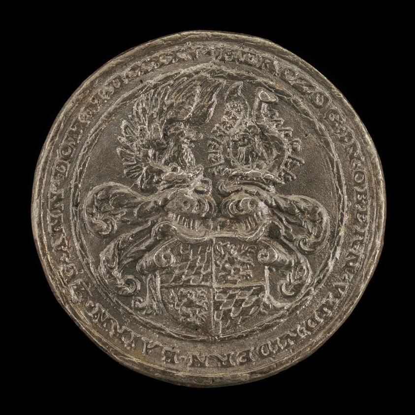 Shield with Casques and Crests [reverse]