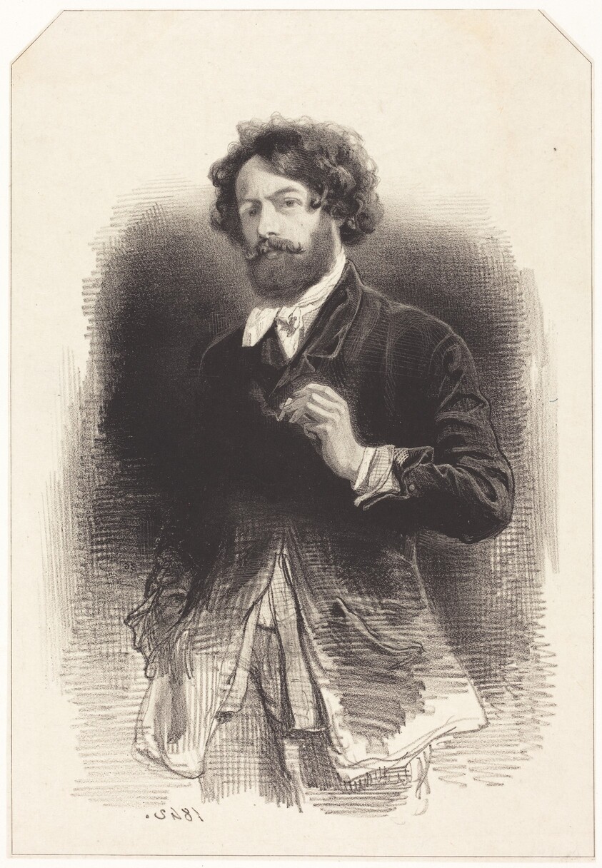Self-Portrait with a Cigarette