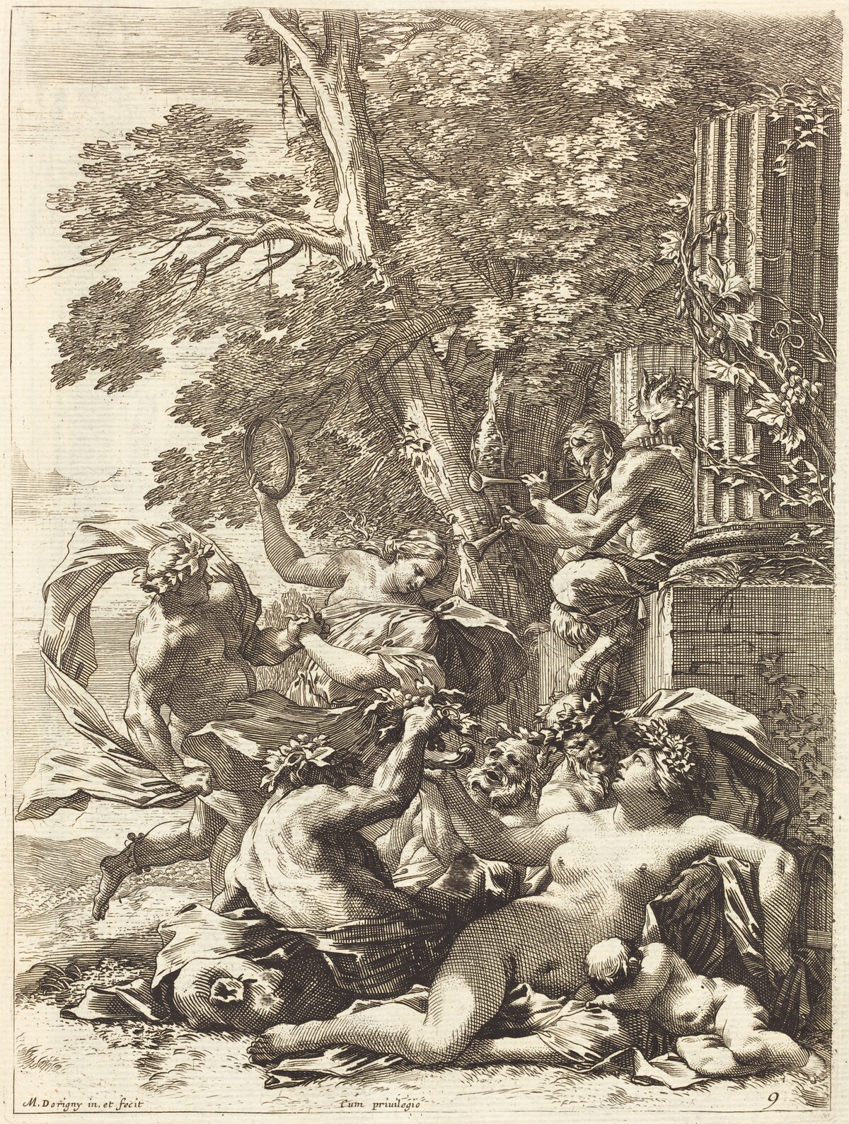 Bacchante with Sleeping Child