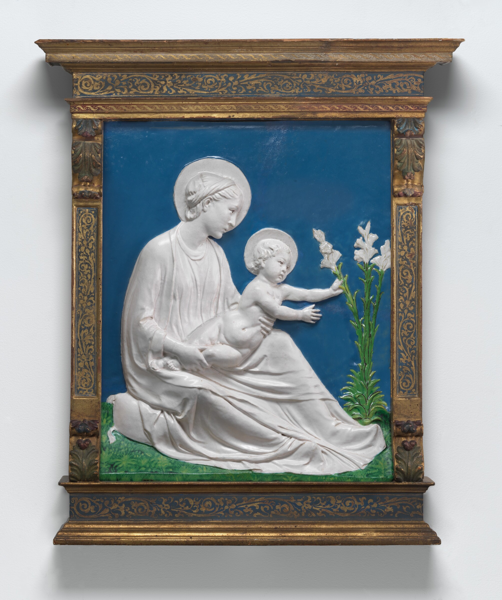 Madonna and Child, Luca della Robbia, c. 1475