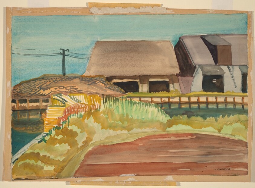 Landscape with Houses