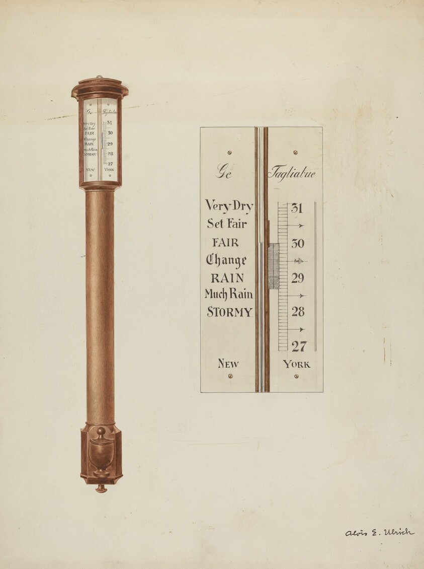 Shaker Barometer