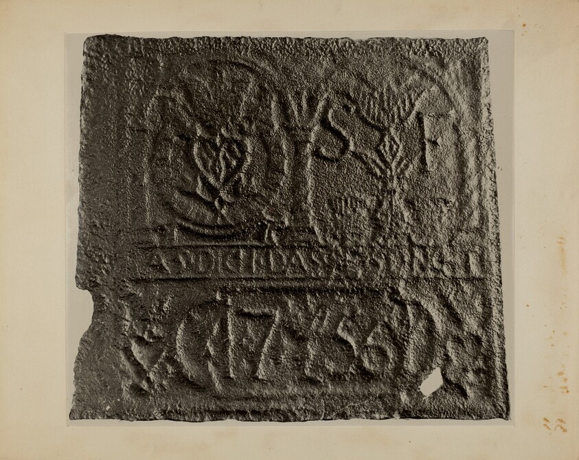 Pa. German Stove Plate