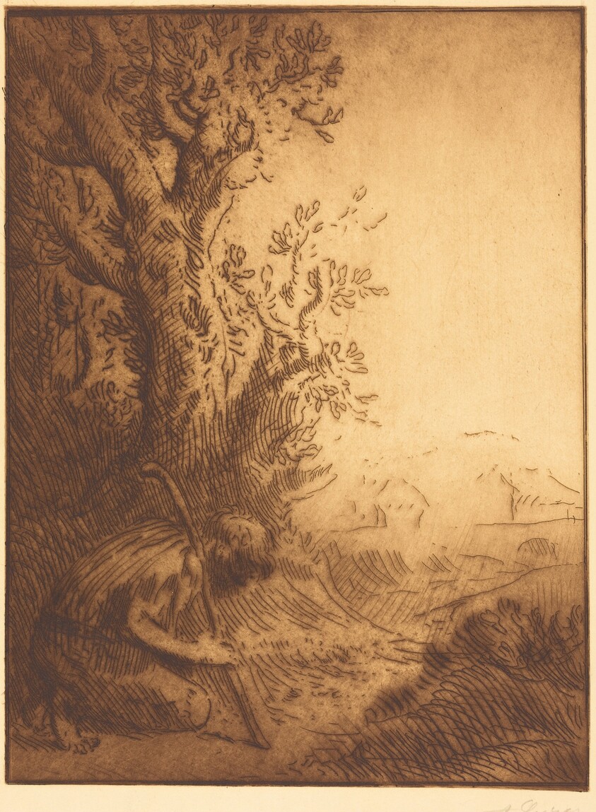 The Prodigal Son, 4th plate (L'enfant prodigue)