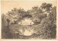 Le Petit Parc, Jean Claude Richard de Saint-Non after Jean-Honoré Fragonard, 1763/65
