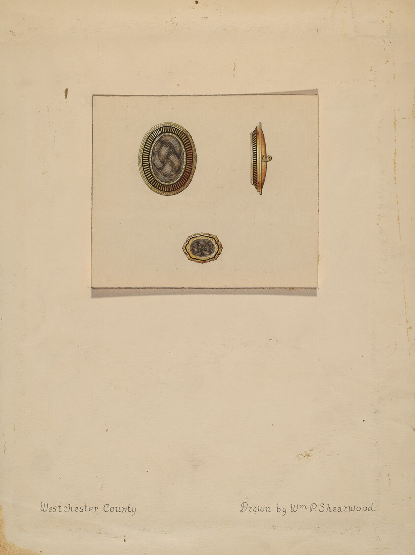 Hair Brooch and Ring