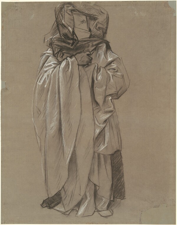 Study of Ezekiel for "Frieze of Prophets"