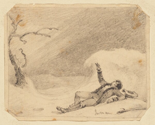 Man in Snow