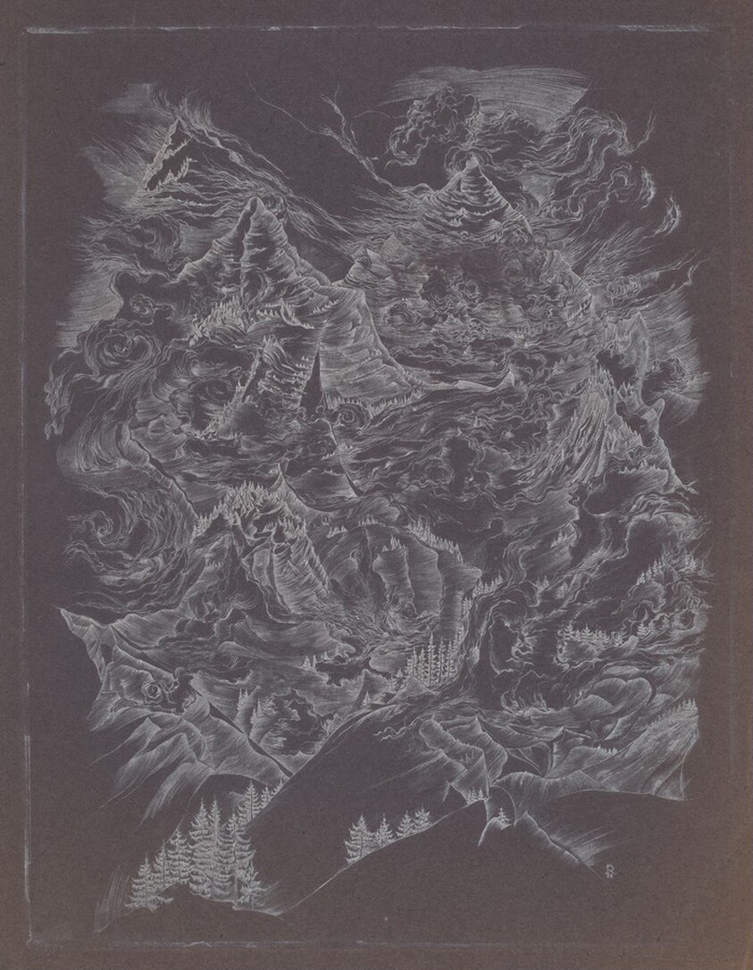 Landscape with Clouds