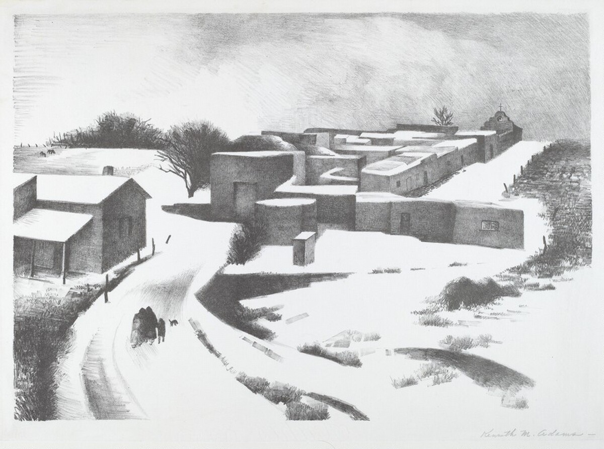 New Mexico Under Snow