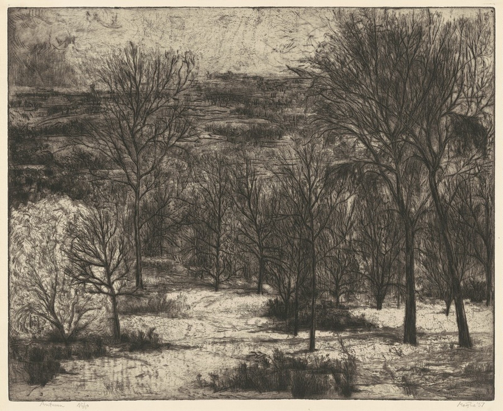 Autumn, Moishe Smith, 1957