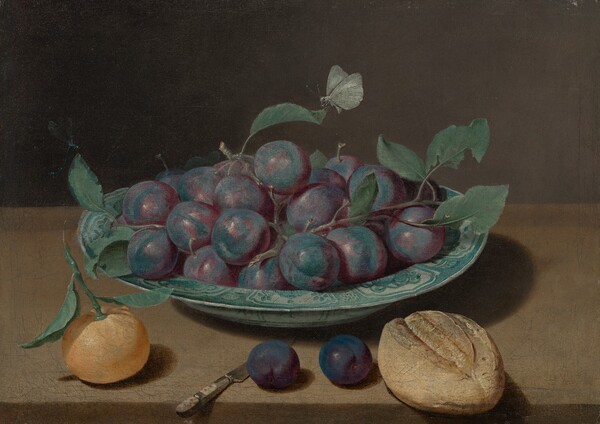 Still Life with Plums