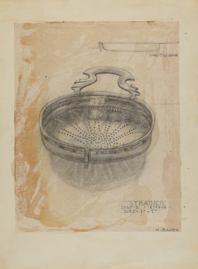 Silver Strainer