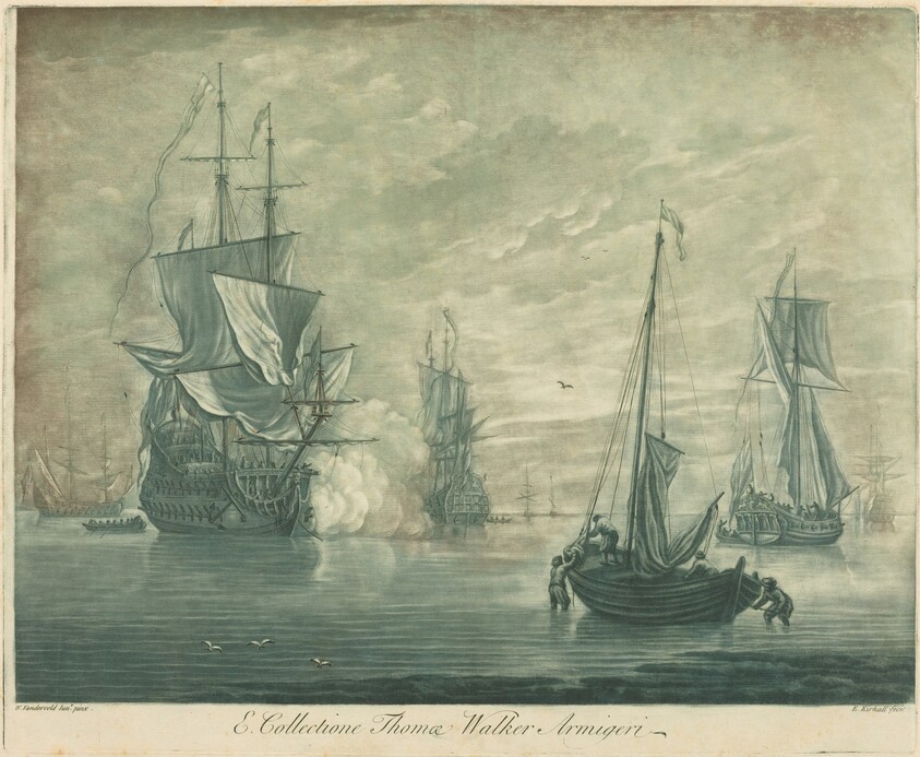 Shipping Scene from the Collection of Thomas Walker