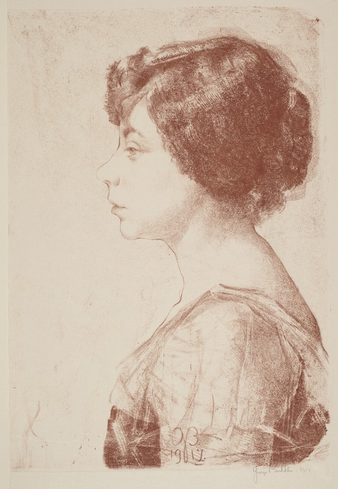 Ellen Mary Cassatt, George Biddle, 1917
