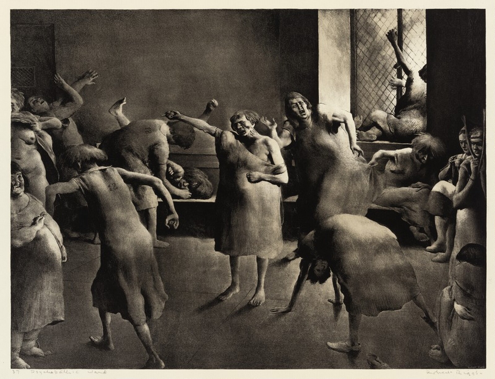 Psychopathic Ward, Robert Riggs, c. 1940