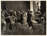 Psychopathic Ward, Robert Riggs, c. 1940