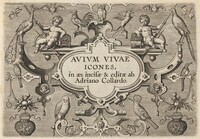 Title Page, Adriaen Collaert, c. 1600