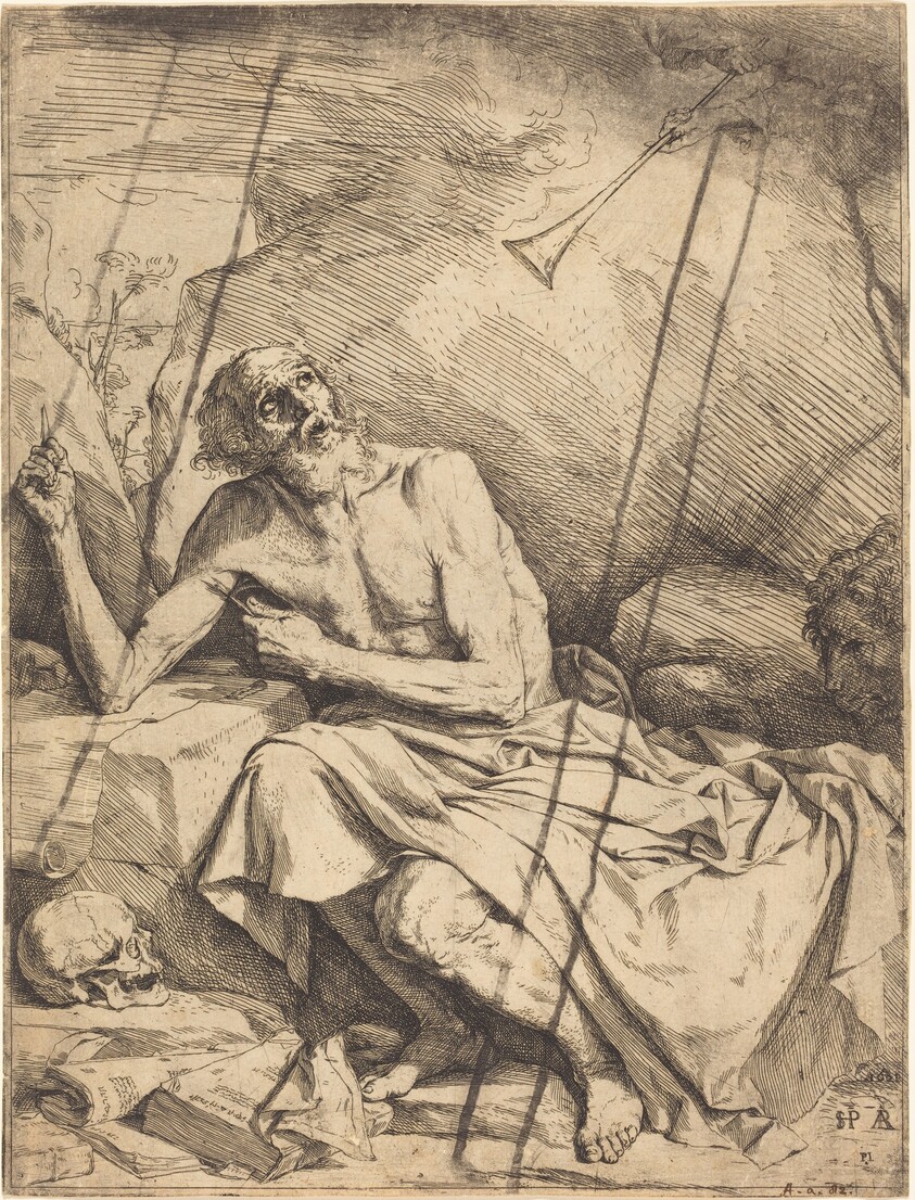 Saint Jerome Hearing the Trumpet of the Last Judgment