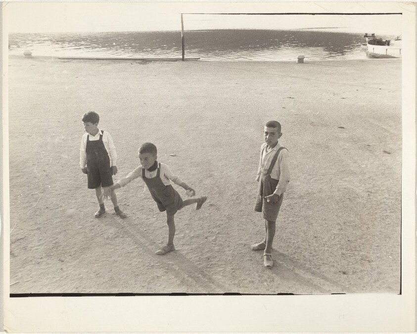 Children playing, Spain