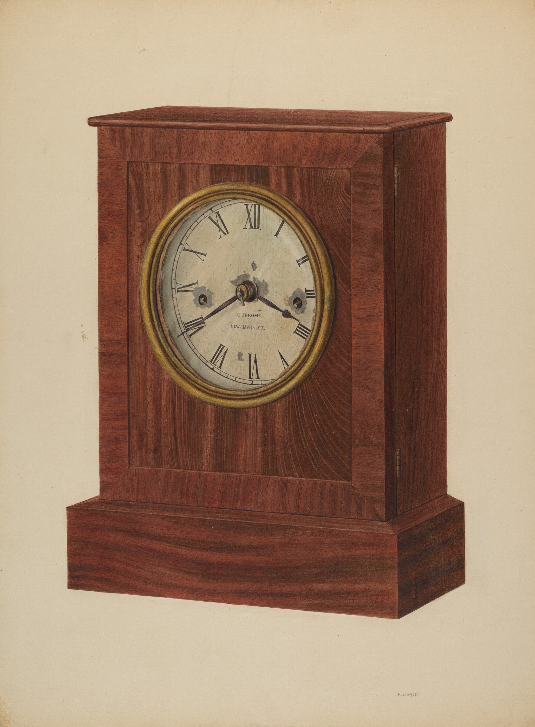 Shelf Clock, Harry Eisman, c. 1940