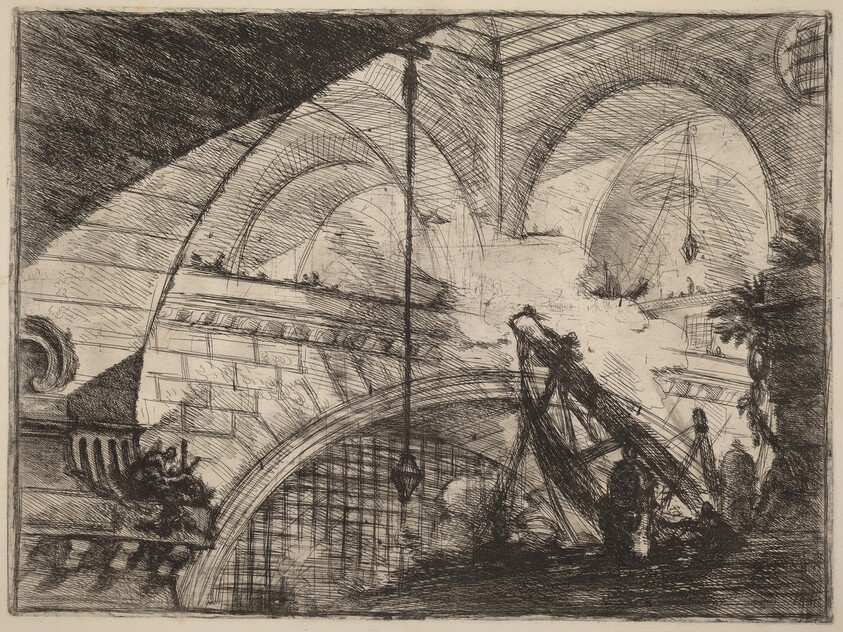 The Arch with a Shell Ornament