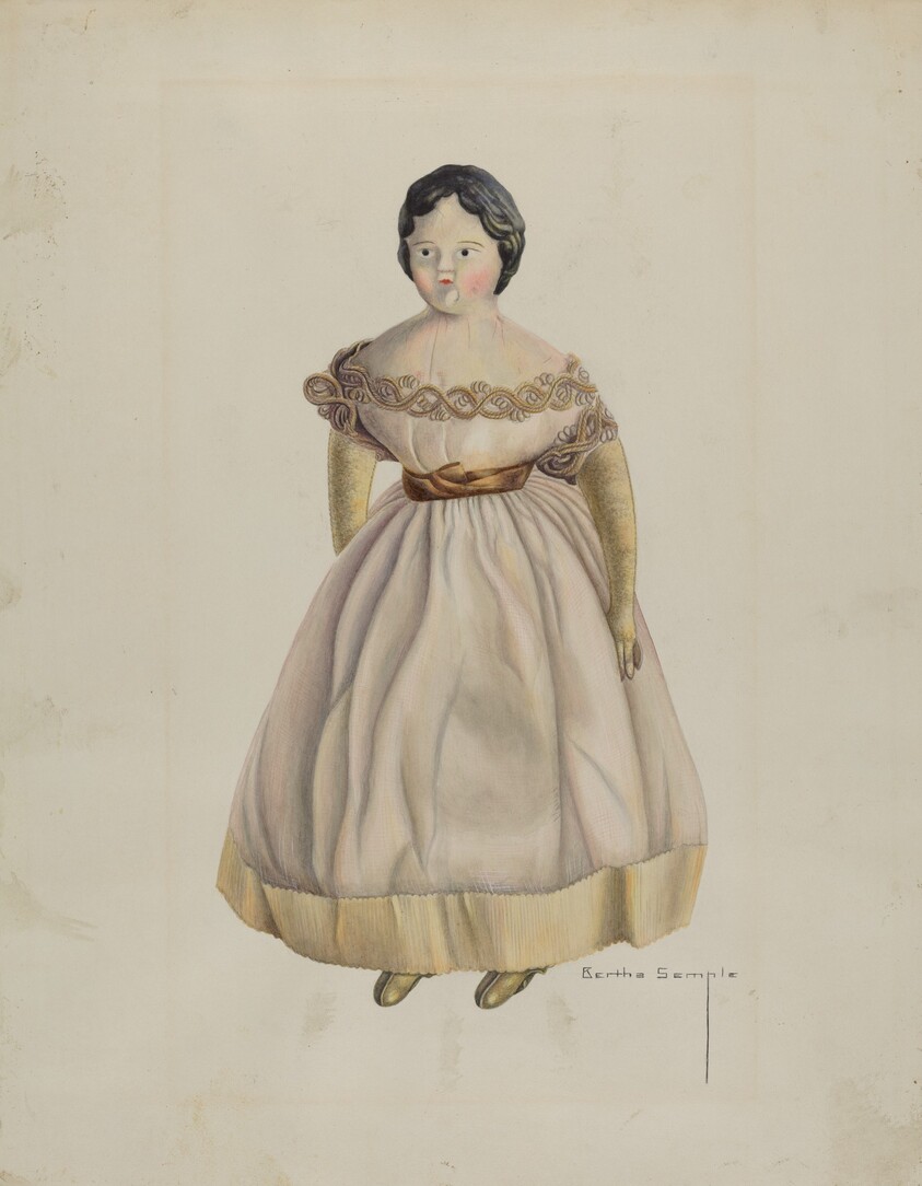 Mechanical Walking Doll