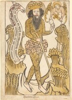 Saint Onuphrius, German 15th Century, c. 1450