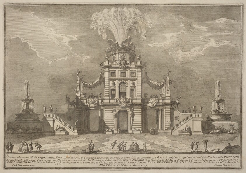 The Seconda Macchina for the Chinea of 1755: A Royal Hunting Lodge
