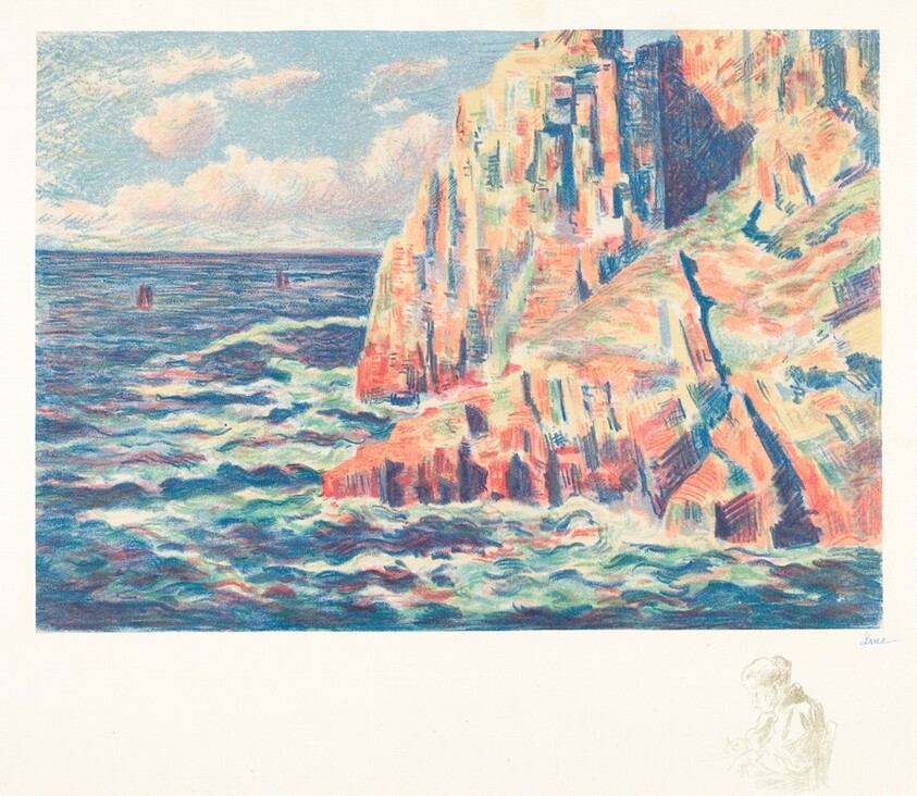 The Sea at Camaret (La mer a Camaret)