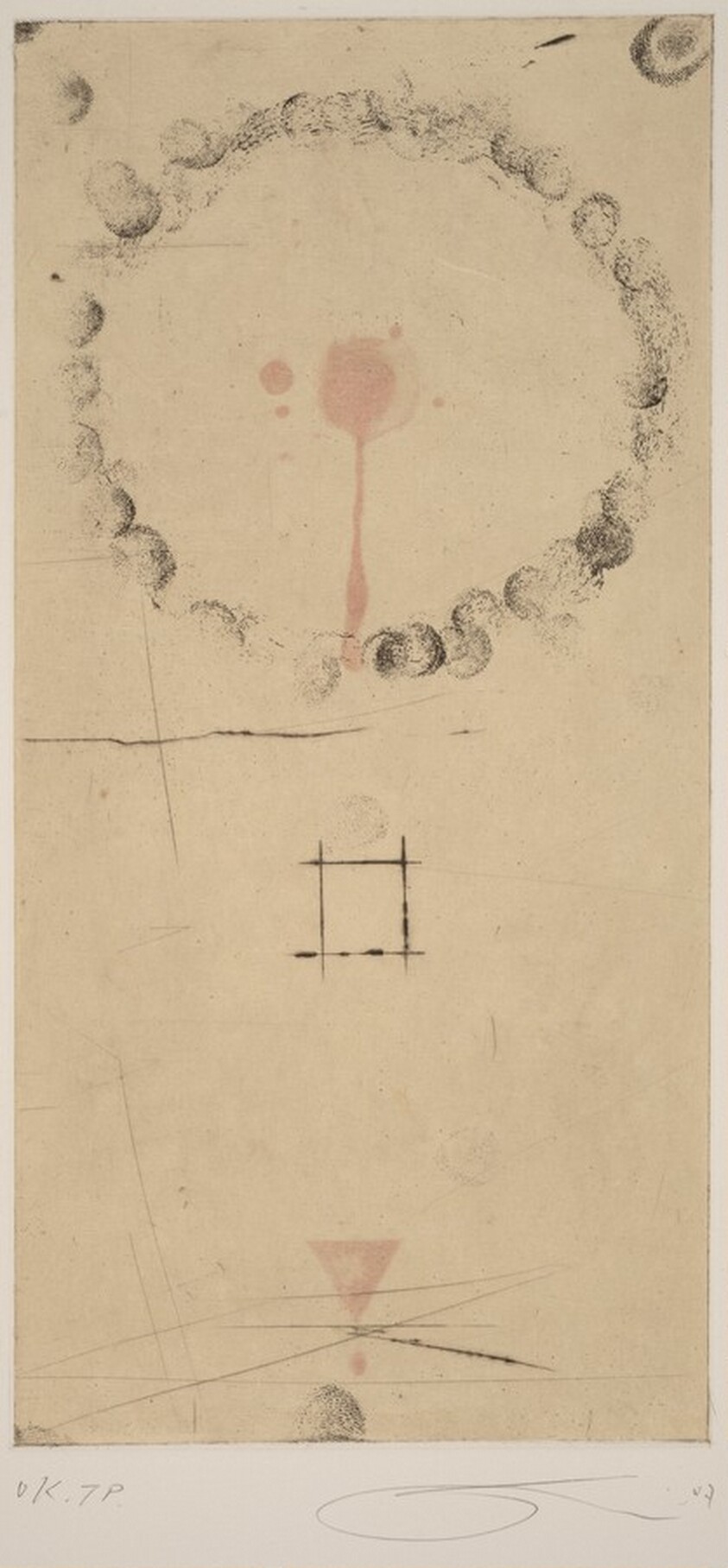 Between Vertical and Horizon -- Descended Triangle (Well 1)