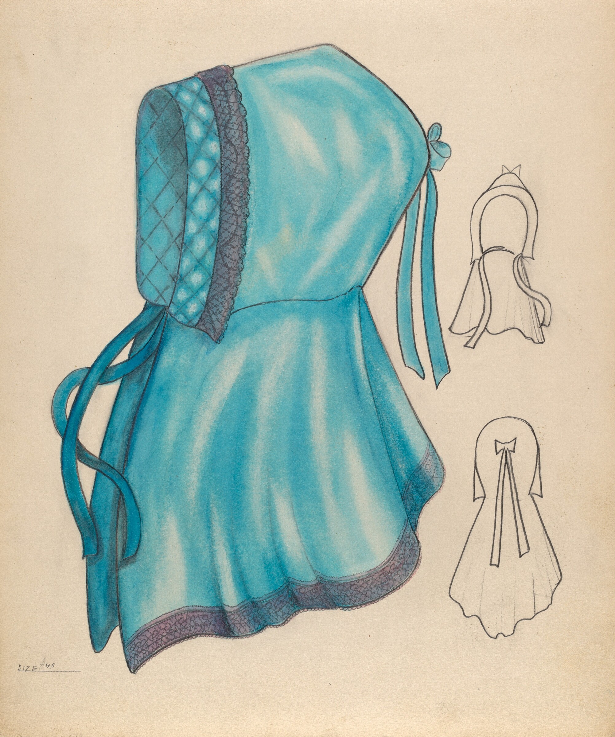 Opera Hood, Columbus Simpson, c. 1937