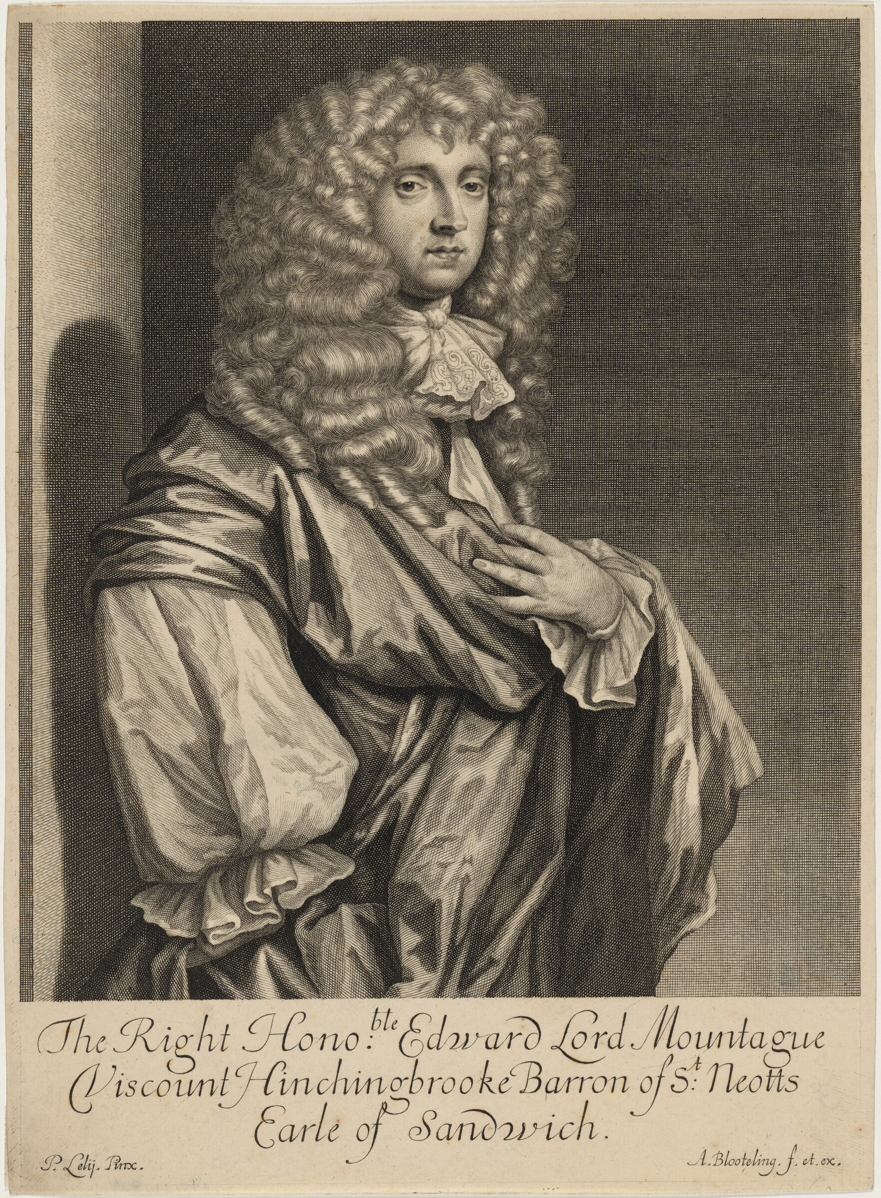 Edward Montagu, Second Earl of Sandwich, Питер Лели